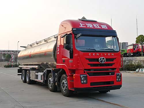 楚勝牌CSC5326GYYLCQ型鋁合金運油車